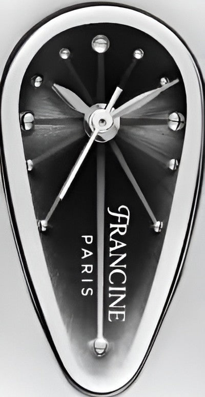 Montre Bijou Femme – Cadran Noir | Francine Horlogerie Paris