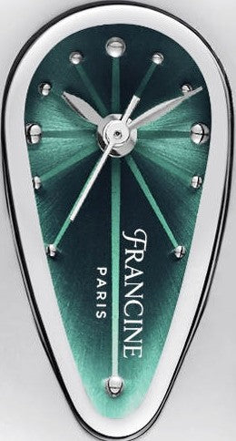 Montre Bijou Femme – Cadran Vert Emeraude | Francine Horlogerie Paris