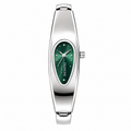 Montre Bijou Femme – Cadran Vert Emeraude | Francine Horlogerie Paris